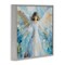Stupell Industries Flying Glory Angel Framed Giclee, design by Petal Prints Design